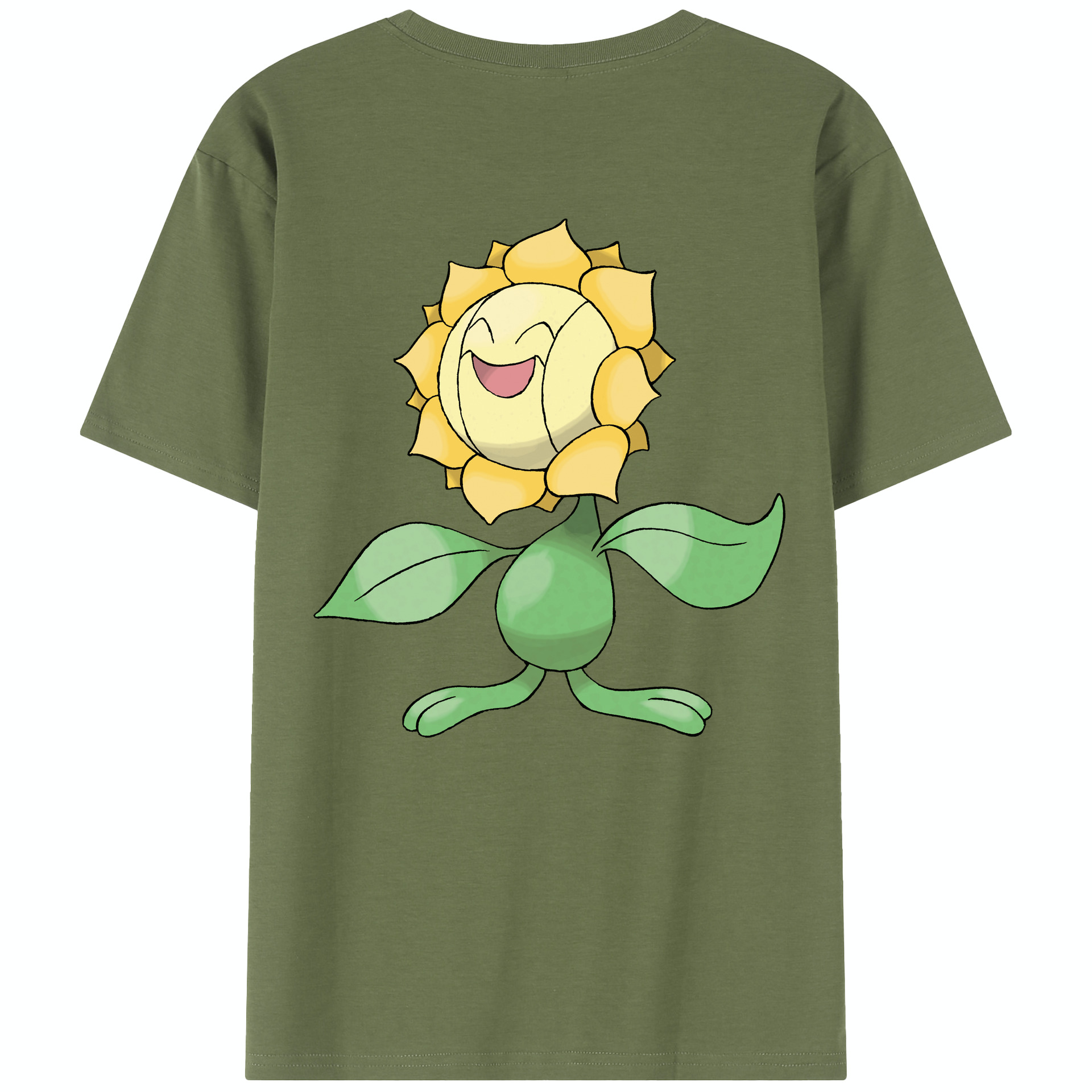 （画像用） ポケットモンスター Pokémon 綿100％半袖Tシャツ（背面プリント）